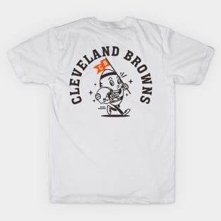 Cleveland Browns mascot black orange T-Shirt